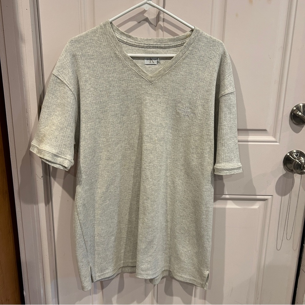 Calvin Klein Jeans Heather Gray T-Shirt